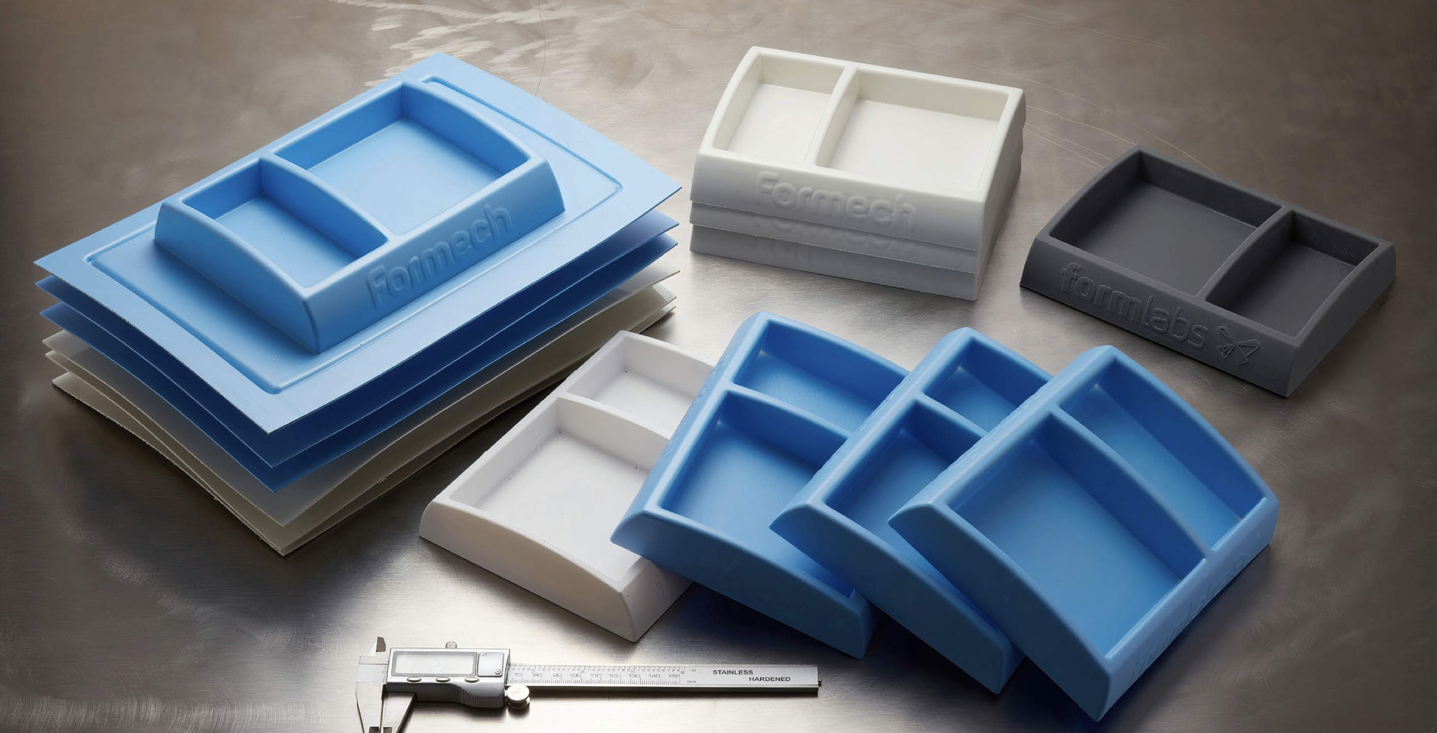 Formlabs and Formech thermoforming vacuum forming 3d printing
